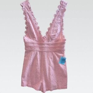 Forever21 Women's Pink Jumpsuits‎ -  Medium